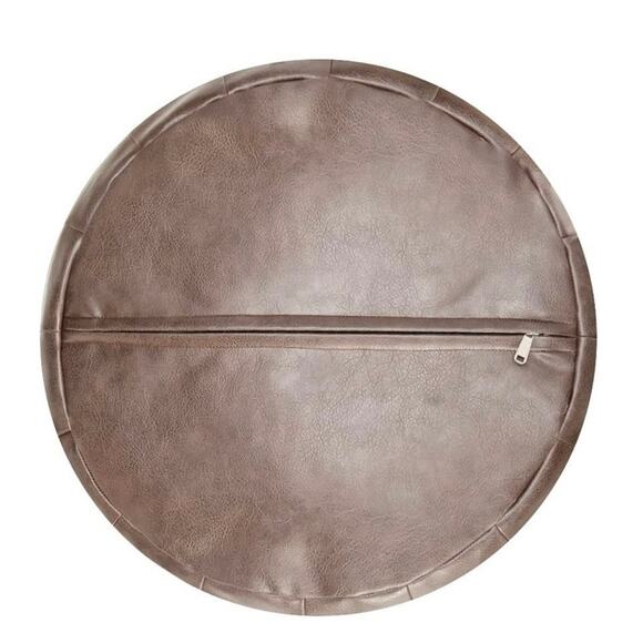 ROTOT Decorative Pouf, Ottoman, Bean Bag Chair,Foot Rest, Storage Unstuffed. NEW - Picture 3 of 8